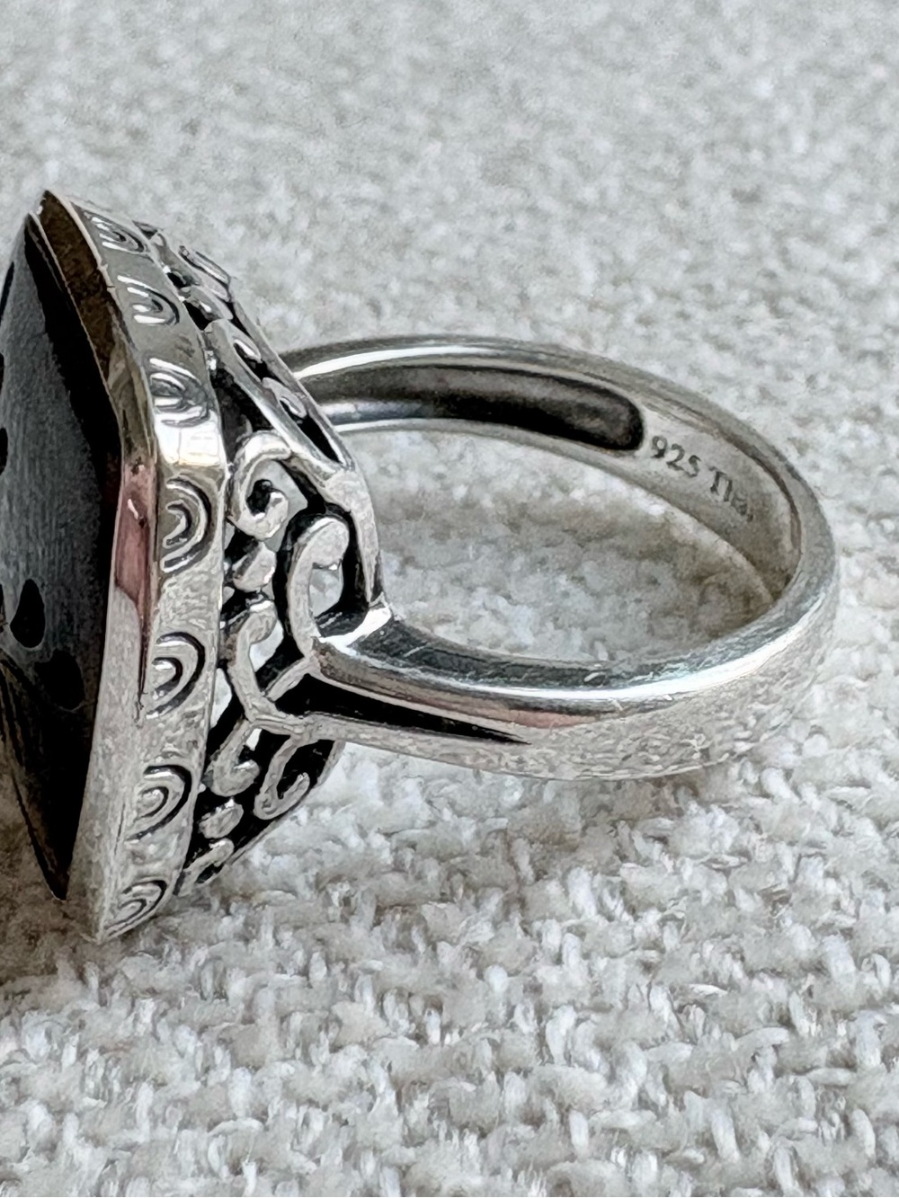 Silpada Sterling Silver "Fern Leaf" Ring, R2389, Size 8 - Picture 4 of 7